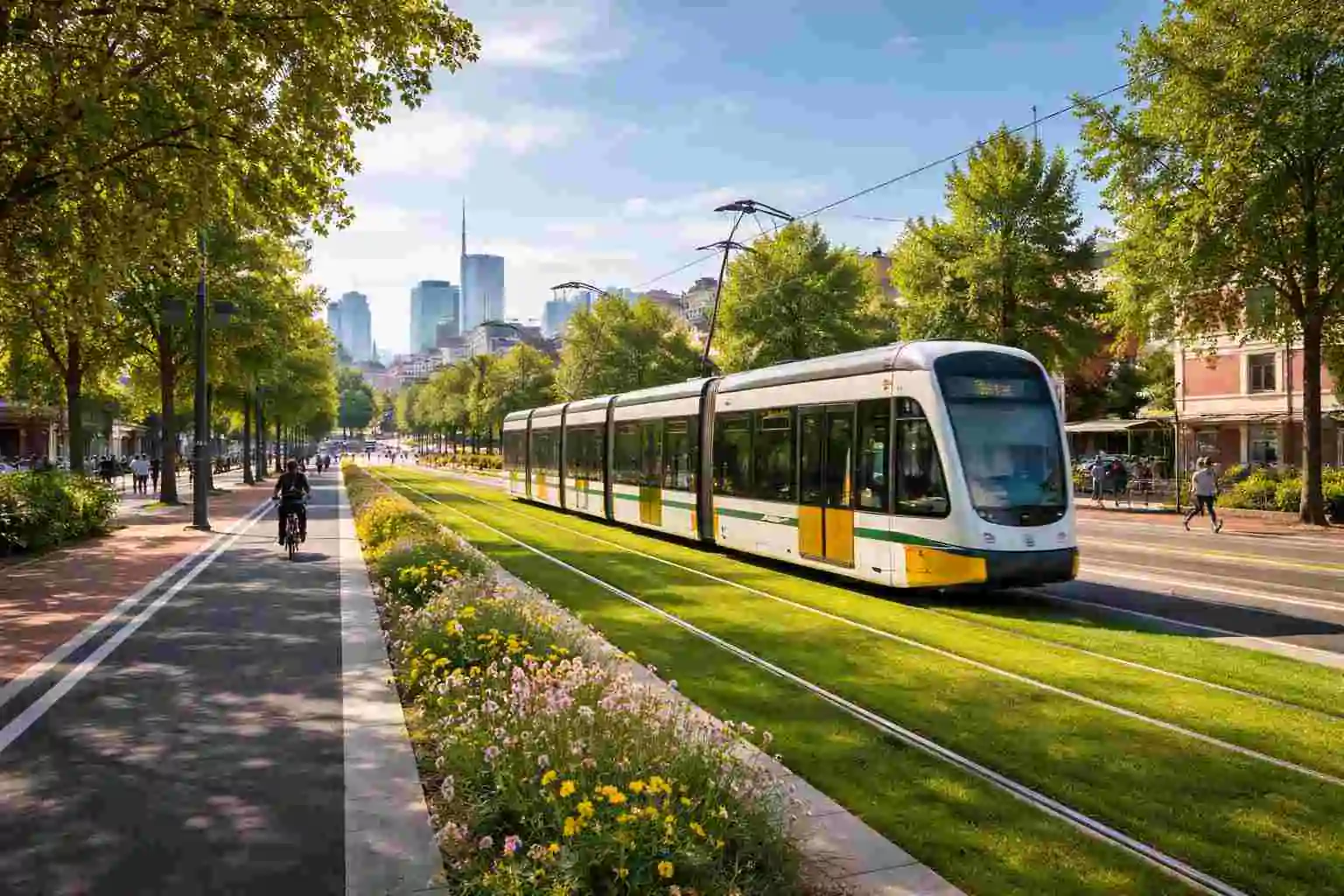 Tram della metrotranvia Milano–Limbiate